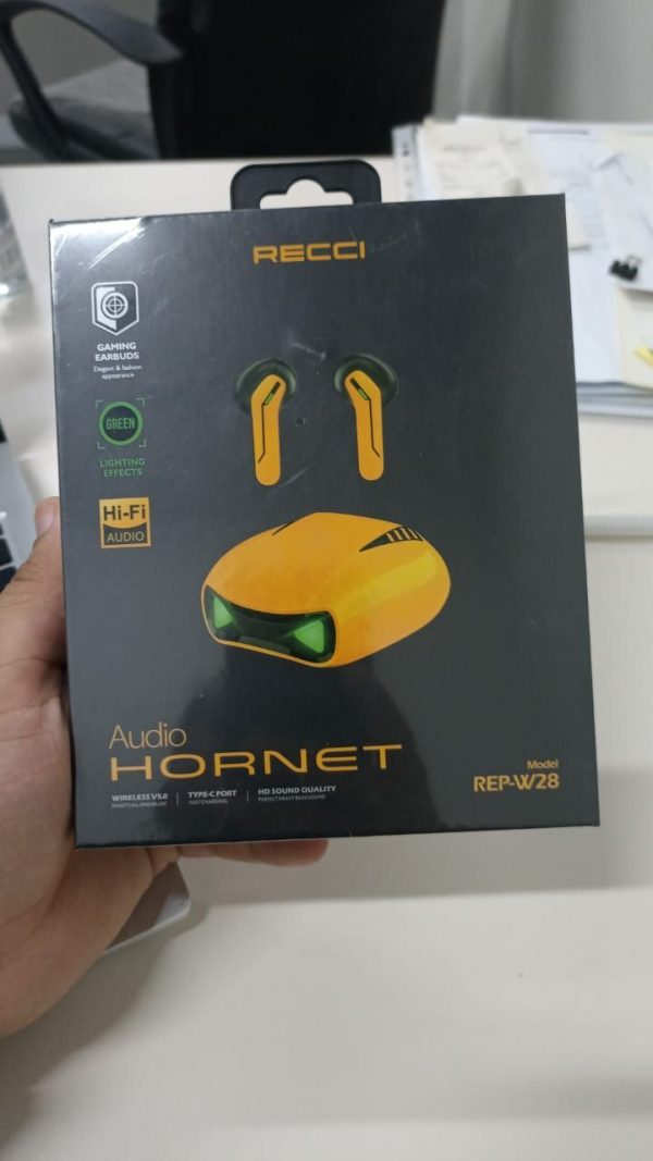 سماعة لاسلكية للألعاب Recci Audio Hornet W28