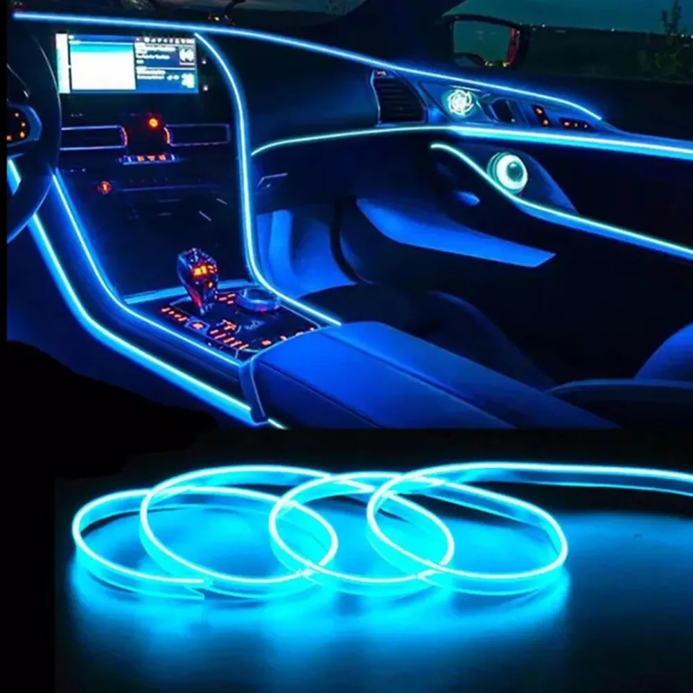 شريط اضاءة LED للسيارة بتطبيق